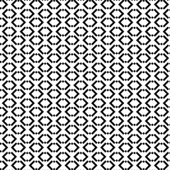 Abstract geometric seamless pattern. Vector black and white geometry background. Simple ornament