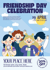 Friendship Day Celebration Flyer