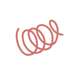 spiral spring line element