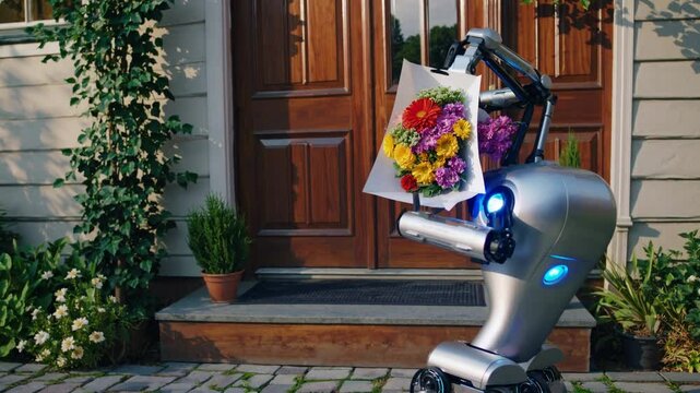 Livraison florale par intelligence artificielle