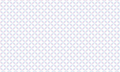 ピンクと青のキラキラしたグラデーションがかかった角七宝つなぎのパターン