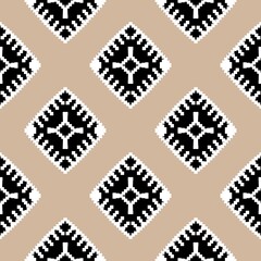 pattern batik flower damask ethnic boho ikat texture tribal geometric background