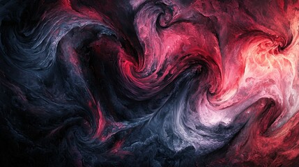 Vibrant Abstract Painting Featuring