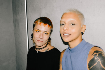 tattooed people hairstyle