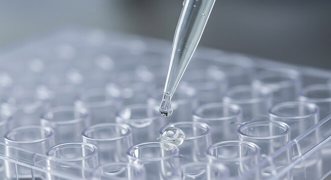 Precise Pipetting:  Transparent Microplate Cell Culture Assay