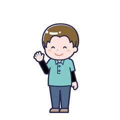 児童支援員／ななめ／男性 10