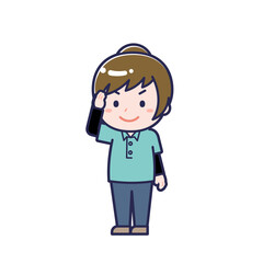 児童支援員／ななめ／女性 02