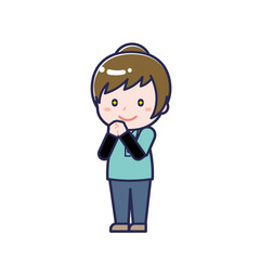 児童支援員／ななめ／女性 22