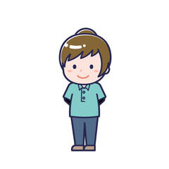 児童支援員／ななめ／女性 28