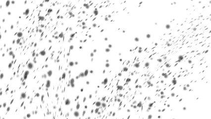 水しぶき/インクのしみ