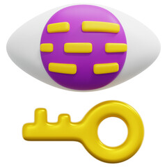 3D Eye Icon