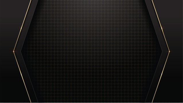 Abstract line pattern on dark gray and black geometric background. 1920 x 1080 size, vector wallpaper for desktop, laptop, and digital screens. elegant illustration, not AI-generated.