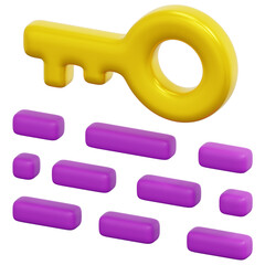 3D Keywords Icon