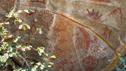 Ancient Native Art in British Columbia, Canada