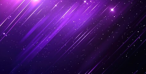 Fototapeta premium Purple abstract background with diagonal lines and specks