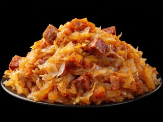 A Rich And Hearty Polish Stew Of Meat And Cabbage
