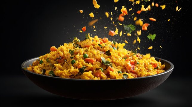 Bisi Bele Bath Ingredients In A Flavorful Burst