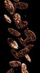 Obraz premium Floating Creamy Lentils Of Dal Makhani