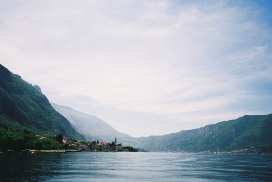 Landscape of the Bay of Kotor