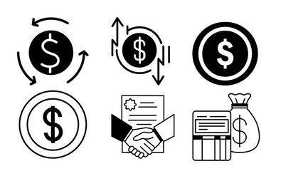 set of icons for web design