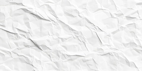 Obraz premium Crumpled white paper texture (9)