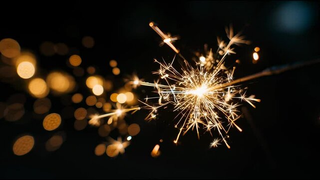 手持ち花火の動画