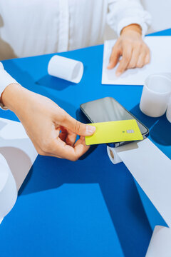 Paying with credit card