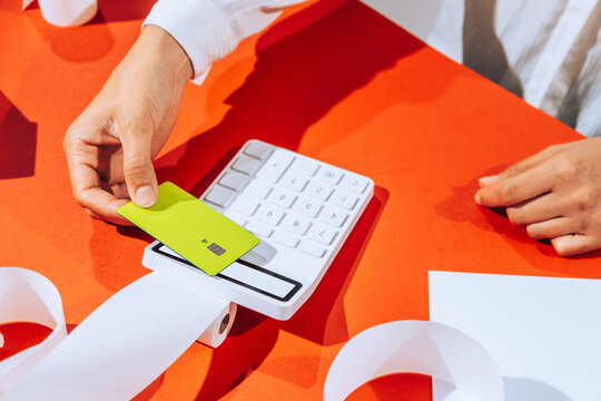 Paying with credit card