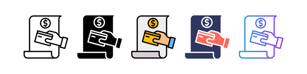 Card Payment multiple icon
