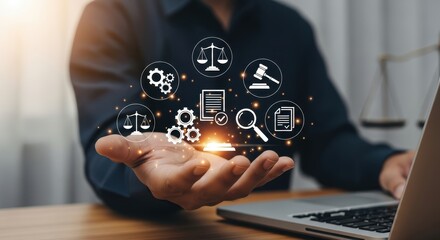 Modern Legal Technology Digital Law and Justice with Seamless Integration into Court Operations