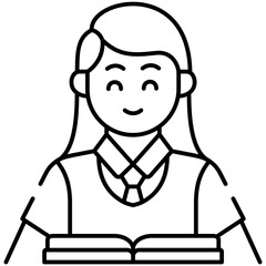 female student icon