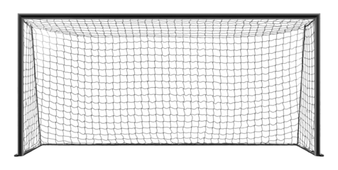 Soccer Net Goal Isolated on Transparent Background PNG
