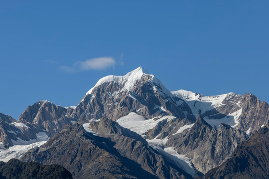 Mount Tasman in New Zeland