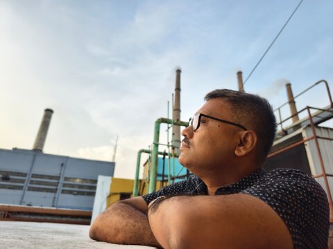An Engineer in a factory