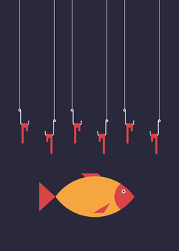 Fishing competition poster