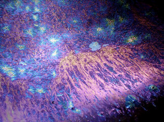 Textured background of microscopic glaze of Chinese ceramics tea cup
