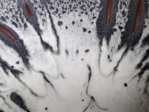 Textured background of microscopic glaze of Chinese ceramics tea cup