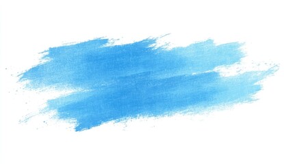 Light blue watercolor brushstrokes on white