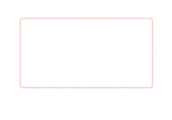 A pink rectangle frame isolated on transparent background