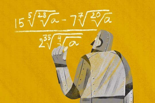 creative robot solves a formula 