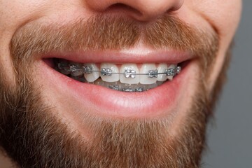 Close-up of smiling man with braces (1)