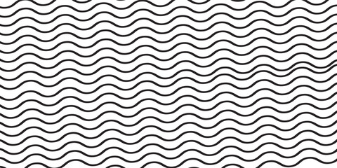 Thin wavy lines background. Vector zigzag and wavy horizontal underline. Vector