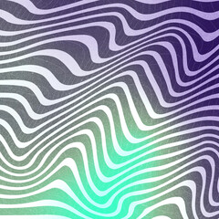 Melted Marble Line with Distorted Gradient Background, Abstract Art