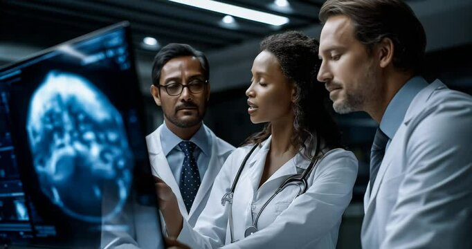 Doctors Discuss Projected Lung Scan