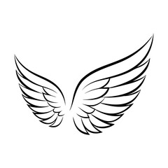 Bird's wing icon