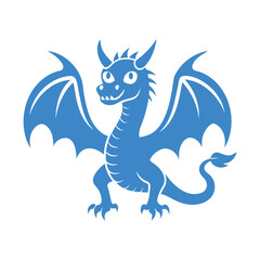 Dragon vector graphic and icon design