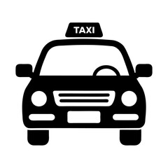 Taxi vector graphic and icon design
