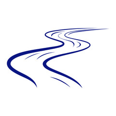 Flow vector graphic and icon design