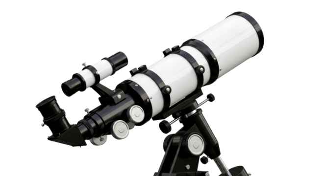 Exploring the Cosmos: A High-Resolution Image of a Powerful Telescope