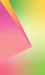 Abstract Gradient Geometric Background for Social Media Template – EPS Vector